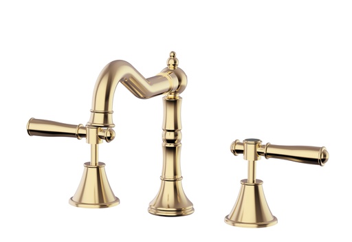 Clasico Basin Set Brushed Gold Lead Free