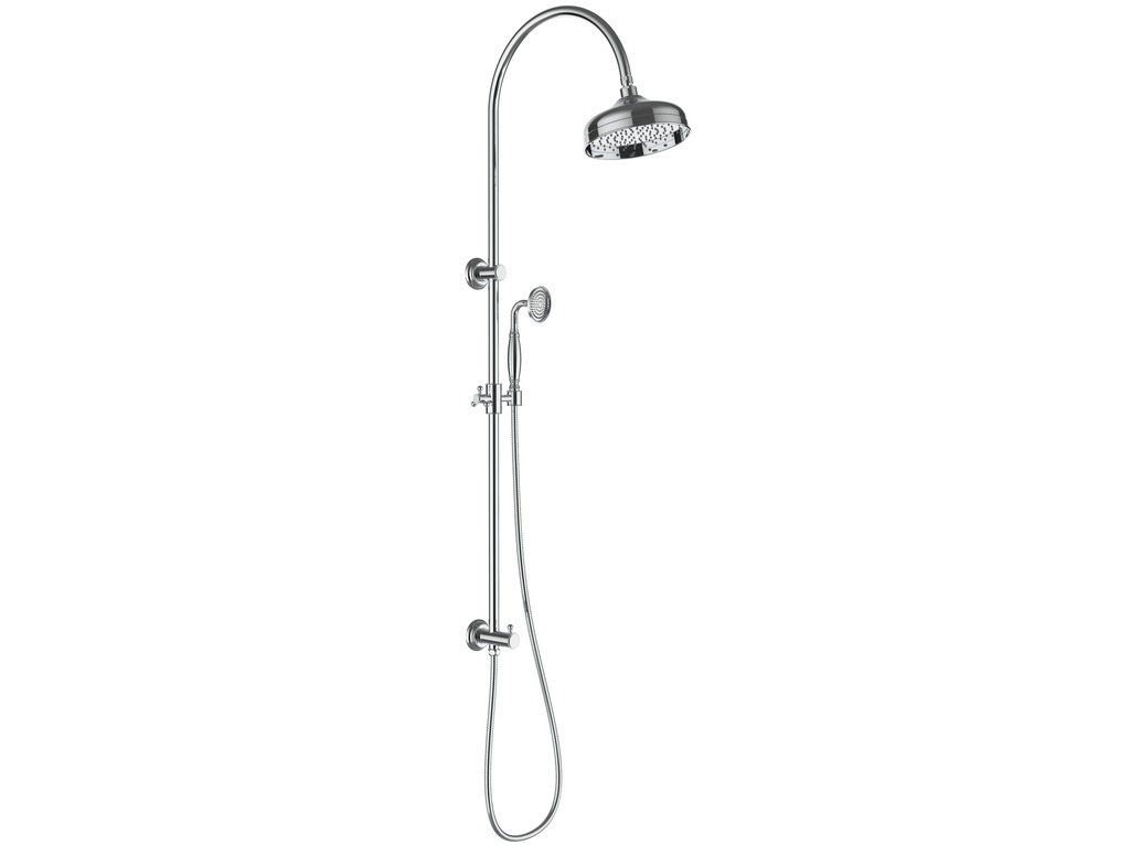 Clasico Combination Shower Set Chrome