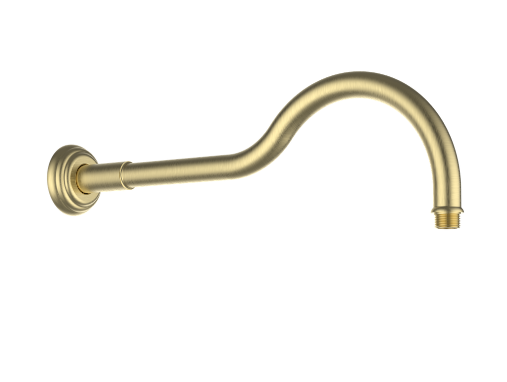 [44376] Clasico Shower Arm In Brushed Gold