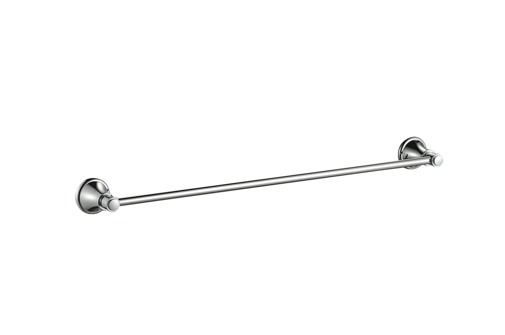 [44192] Clasico Single Towel Rail 800mm Chrome