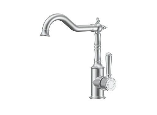 Clasico Sink Mixer in Brushed Nickel