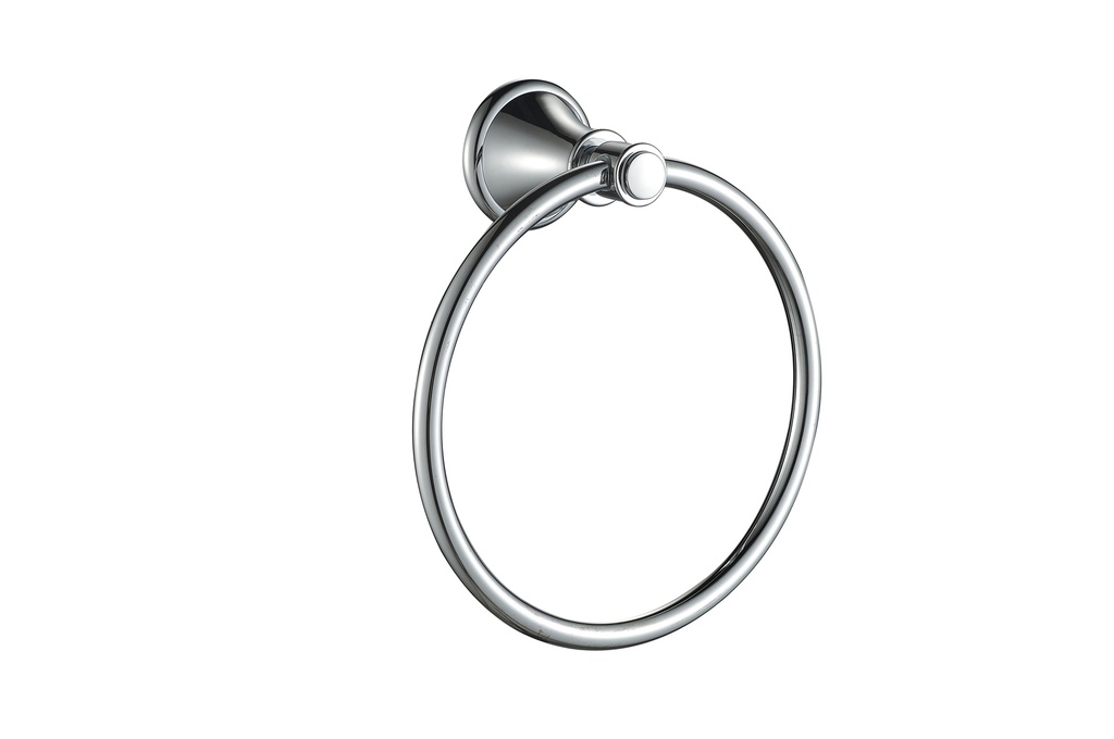 [44183] Clasico Towel Ring Chrome