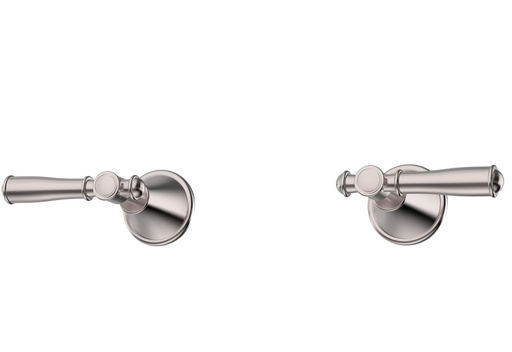 Clasico Wall Top Assemblies Brushed Nickel Lead Free