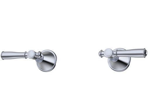 Clasico Wall Top Assemblies Chrome Lead Free