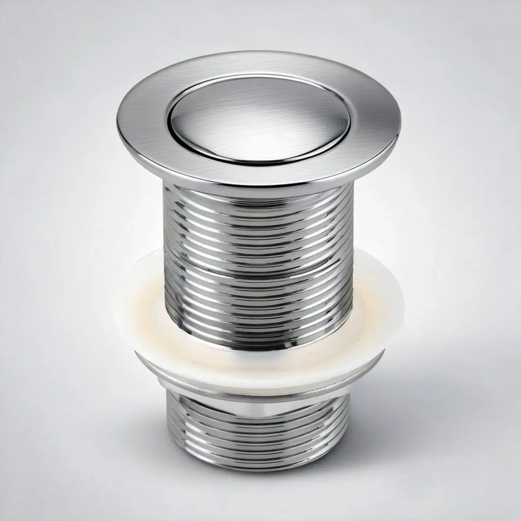 [70067/SPW32BN-NF] Coco Brushed Nickel Solid 32mm Pop Up Waste Non Overflow