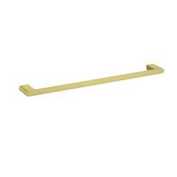 [44552] Cora  Single Towel Rail 600mm Brushed Gold