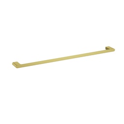 Cora  Single Towel Rail 800mm Brushed Gold