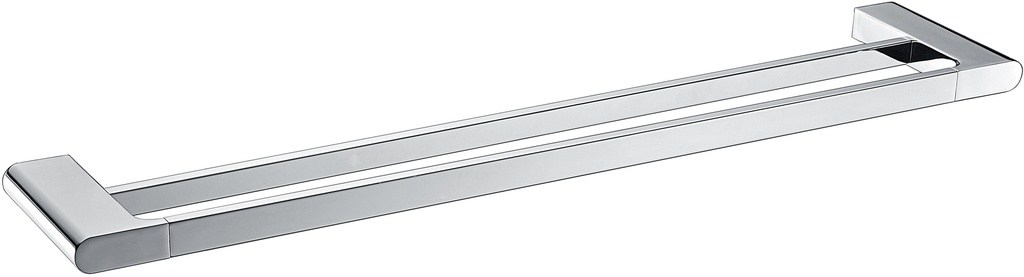Cora Double Towel Rail 600 mm(Chrome)