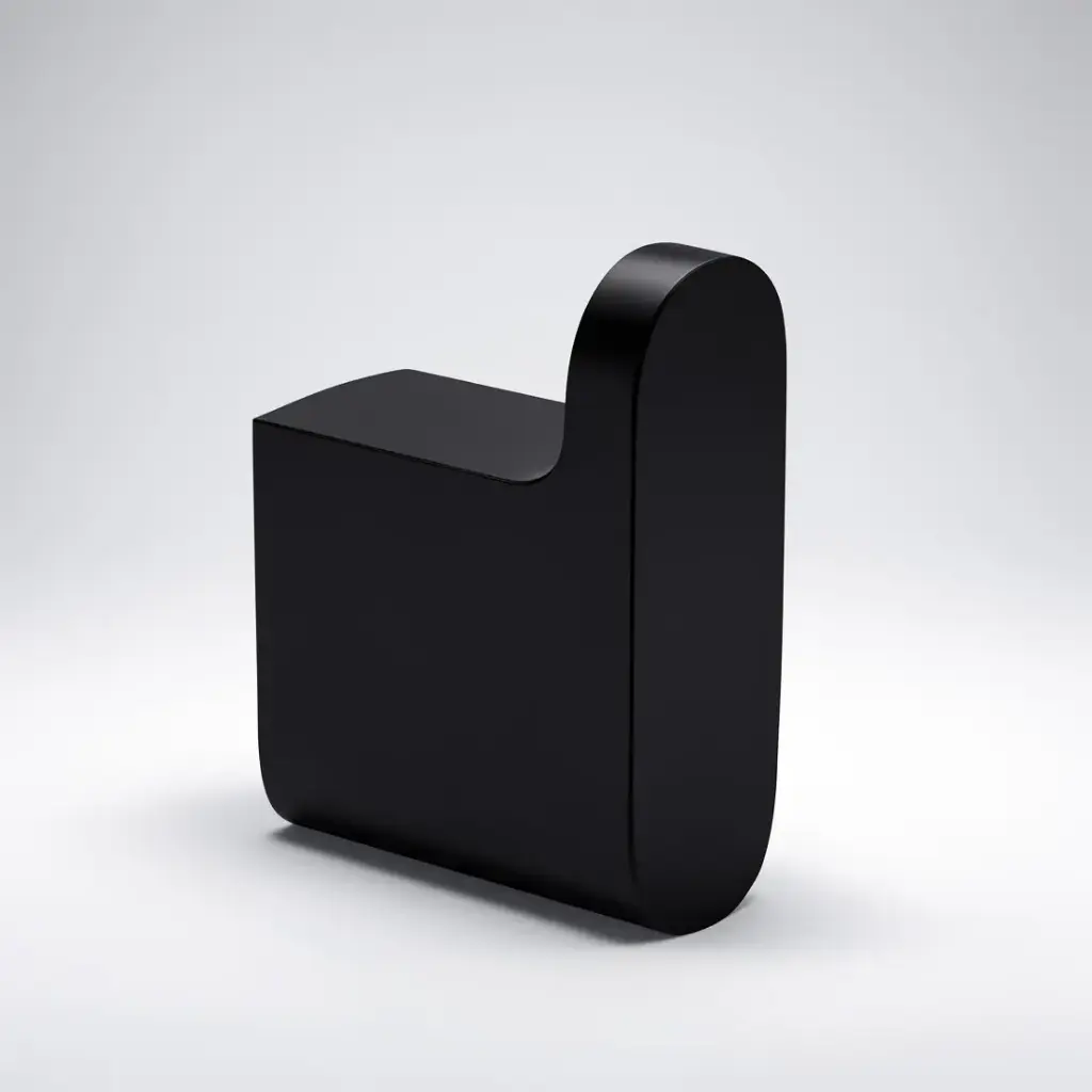 Cora Robe Hook(Matt Black)