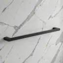 Cora Single Towel Rail 600 mm(Matt Black)