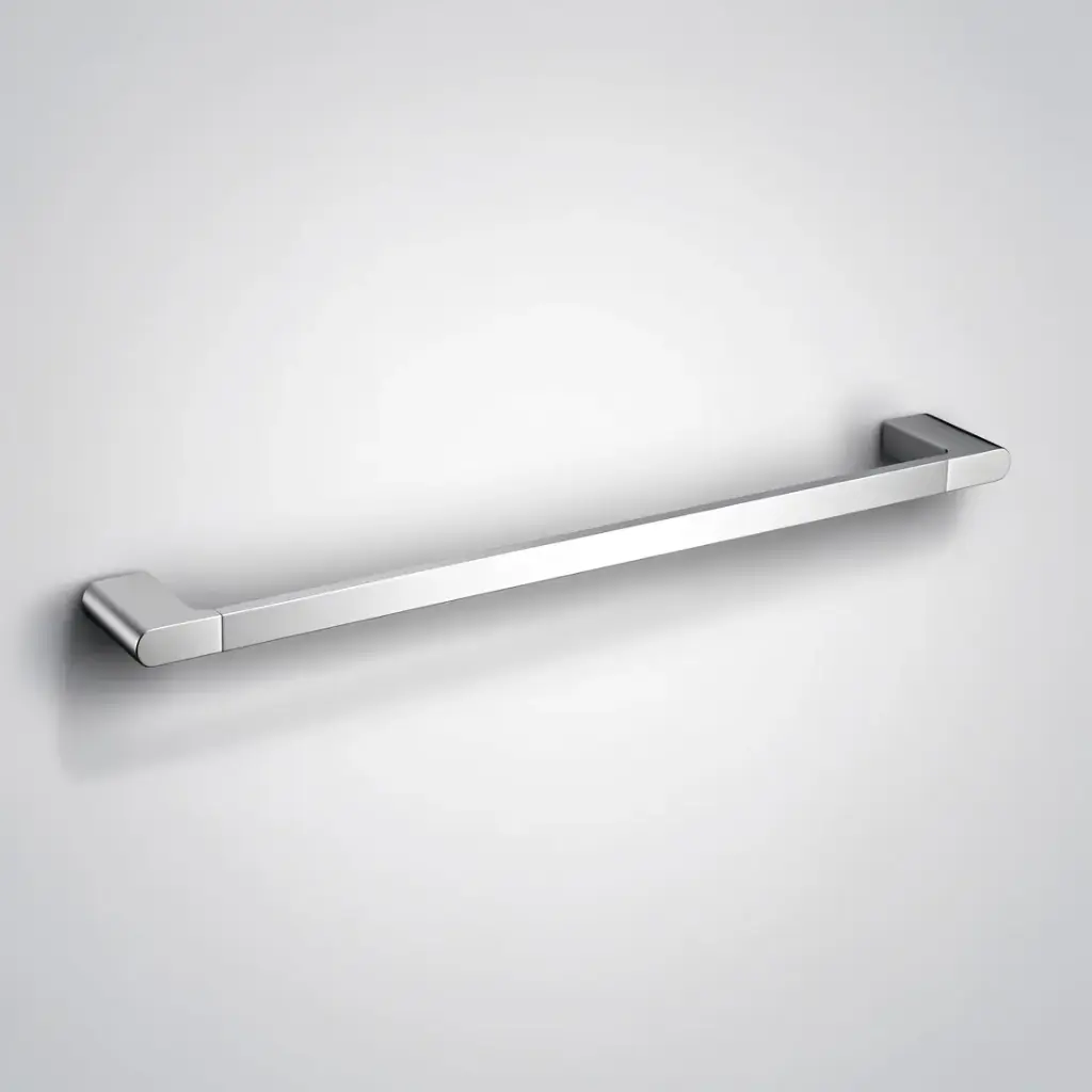 Cora Single Towel Rail 800 mm(Chrome)