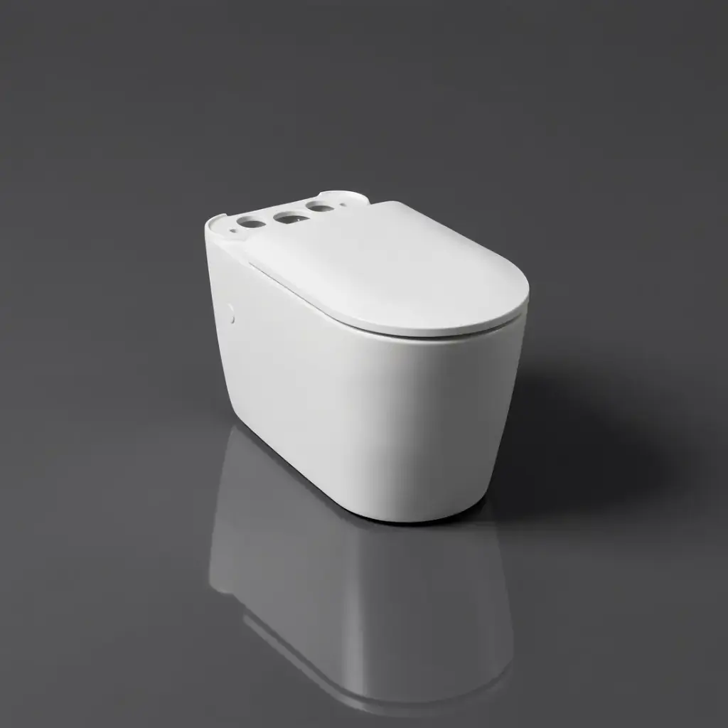 Devito Tornado Rimless Quiet Flush Pan