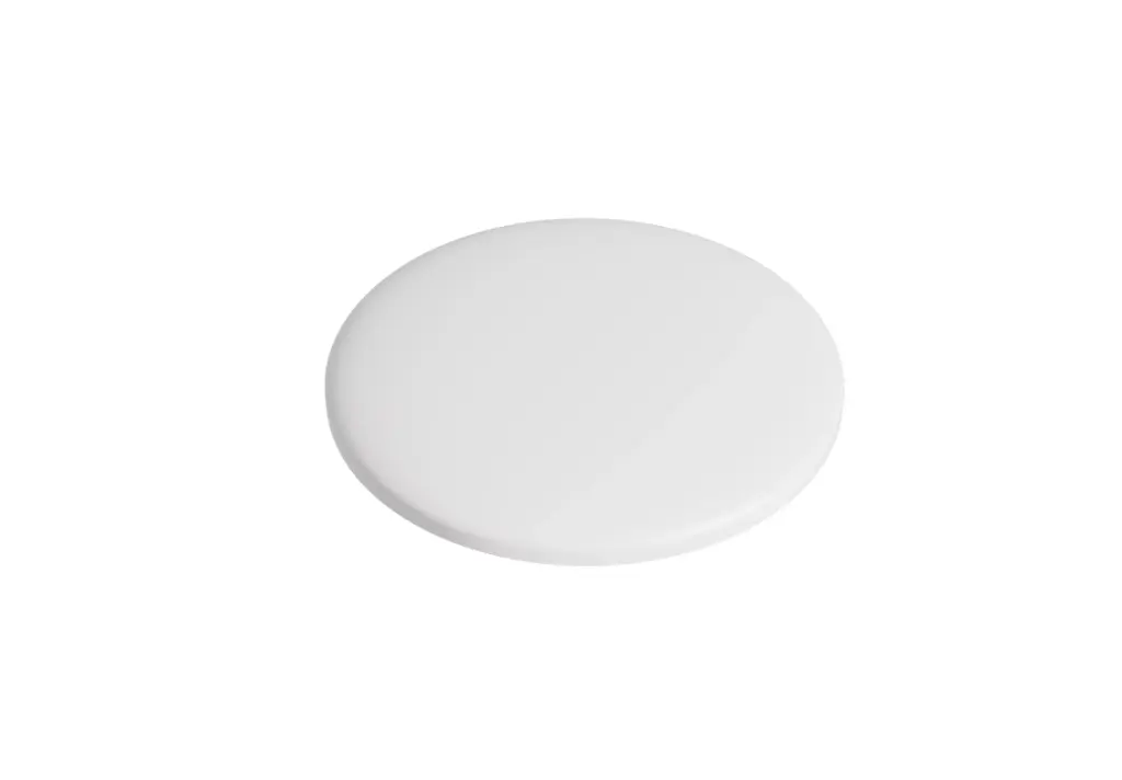 Diameter:68mm Matte White Solid Surface Basin Pop-Up Waste Cap