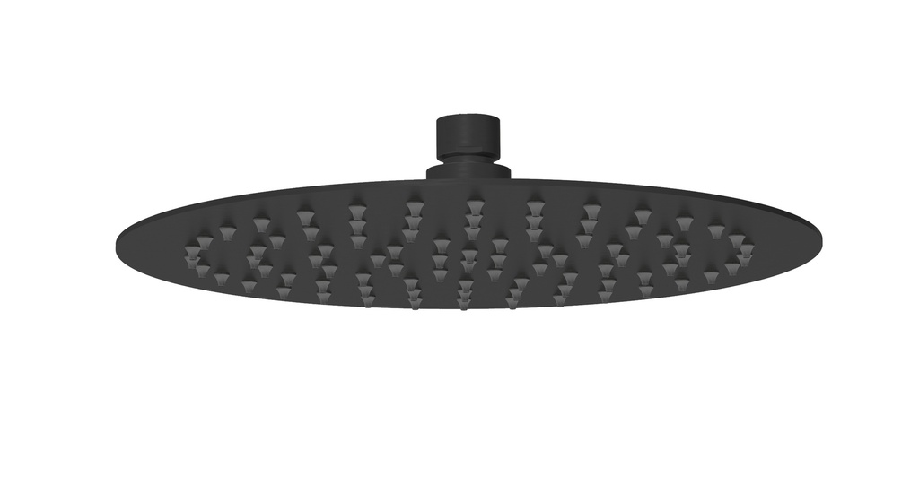 Dove Round Overhead Shower 250mm,Matt Black