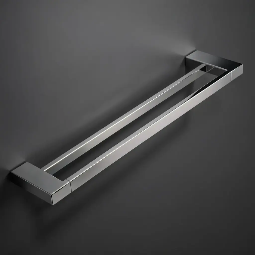 Eden Double Towel Rail 800 mm(Chrome)