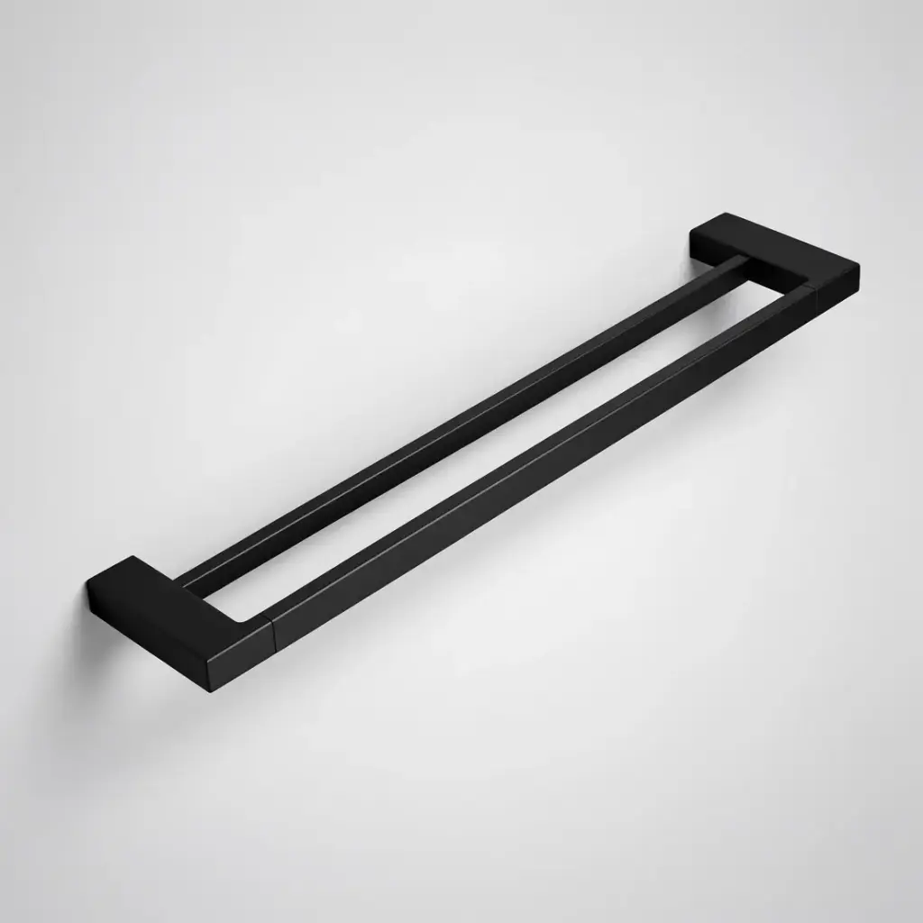 Eden Double Towel Rail 800 mm(Matt Black)