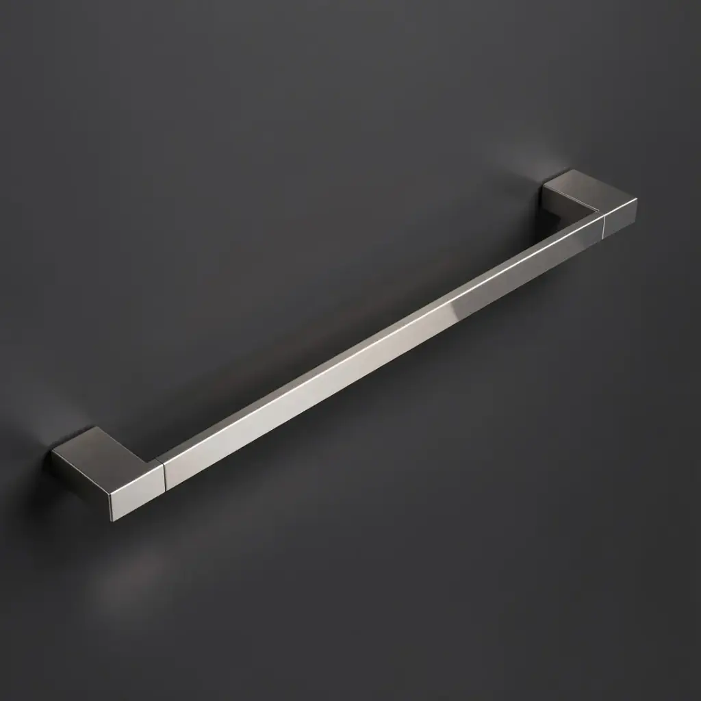 Eden Single Towel Rail 800 mm(Chrome)