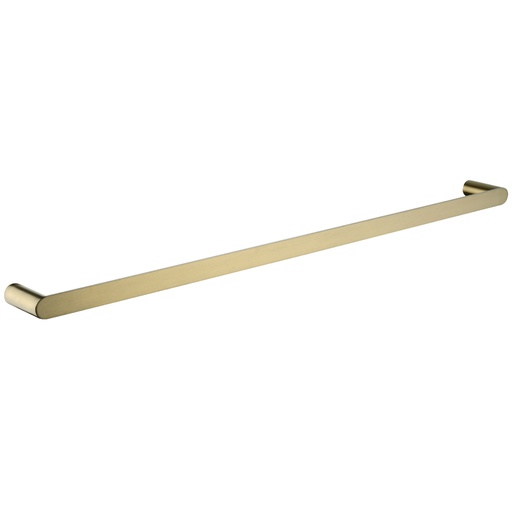 [40663] Esperia Brushed Yellow Gold Single Towel Rail 800mm