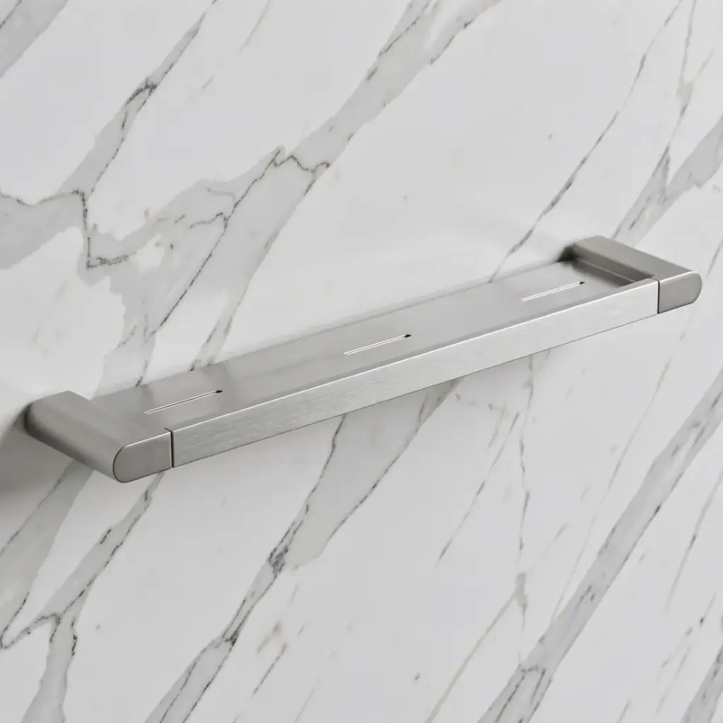 Flores Cosmetic Shelf(Brushed Nickel)