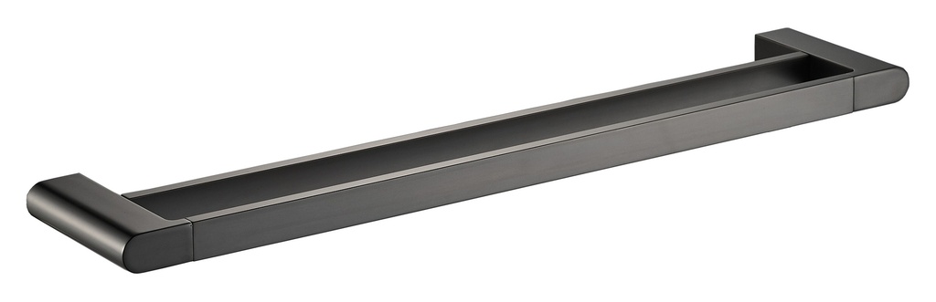 [43519] Flores Double Towel Rail 600 mm(Gunmetal)