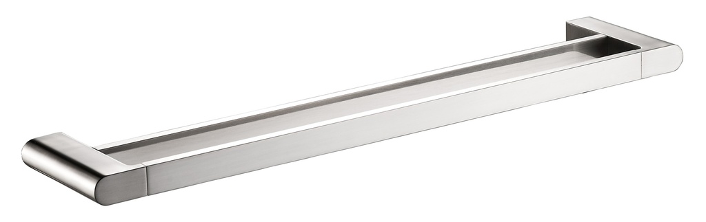 Flores Double Towel Rail 800 mm(Brushed Nickel)