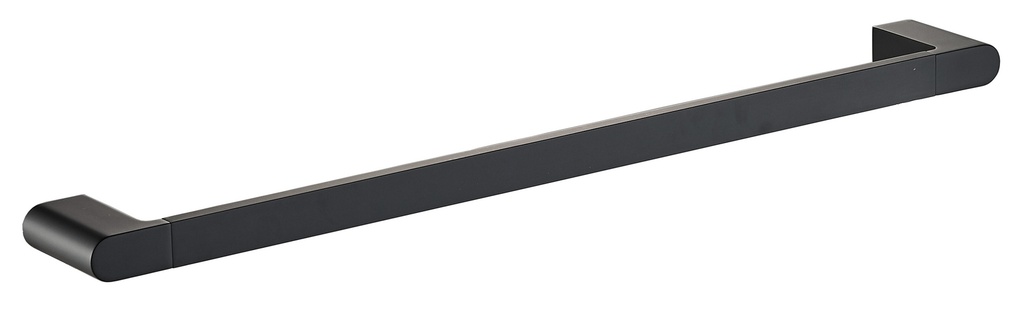 Flores Single Towel Rail 600 mm(Matt Black)