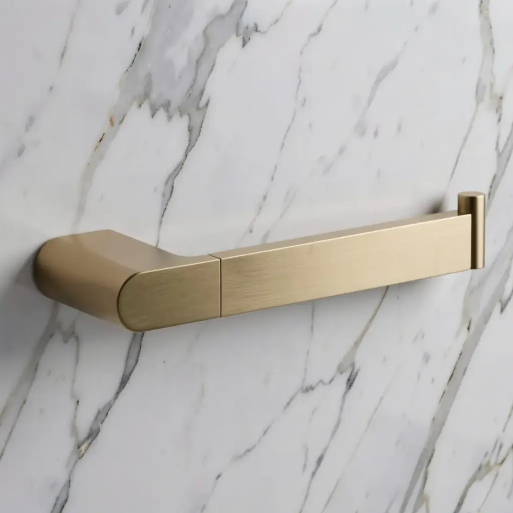 Flores Toilet Roll Holder(Brushed Gold)