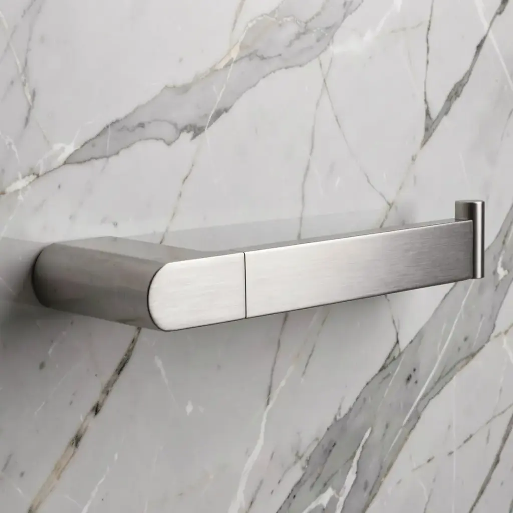 Flores Toilet Roll Holder(Brushed Nickel)