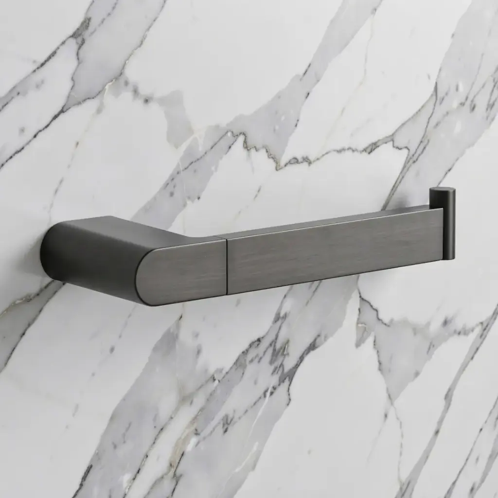 Flores Toilet Roll Holder(Gunmetal)