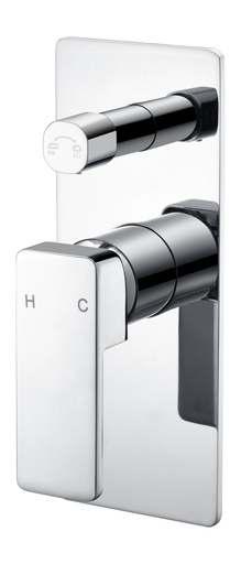 Flores Wall Mixer with Diverter(Chrome)