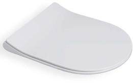 Gloss White Slim Uf Seat Compatible With Hani,Pani,Vera,Moi,Toi,Zara99,Zara66,Raul99, Raul66