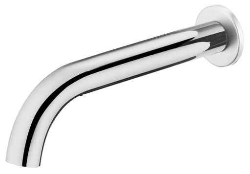 Hali Chrome Curved Bath Spout Lead Free