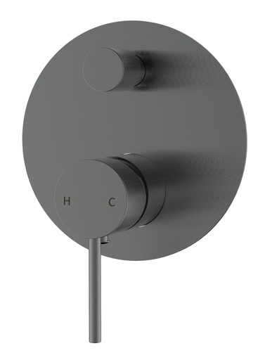 Hali Wall Mixer with Diverter(Gunmetal)