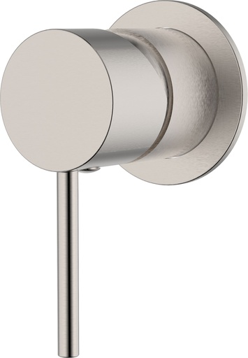 IKON-Hali Wall Mixer Brushed Nickel with 60mm Cover Plate