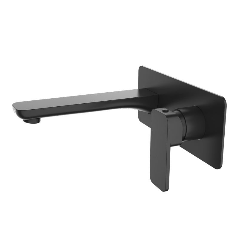 Ivano Black Bathtub/Basin Wall Mixer With Spout(Color Up)(Extension Part)