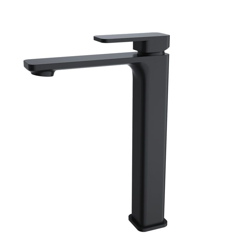Ivano Black Square Tall Basin Mixer