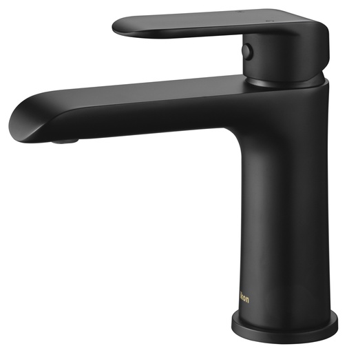 Kara Matt Black Basin Mixer Lead Free