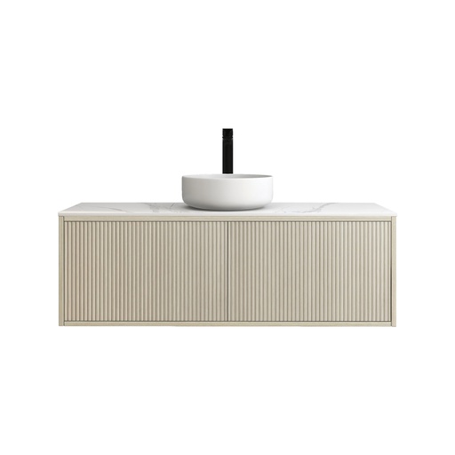 Kiama 1200mm Coastal Oak One Left DrawerOne Right Door Wall Hung Vanity