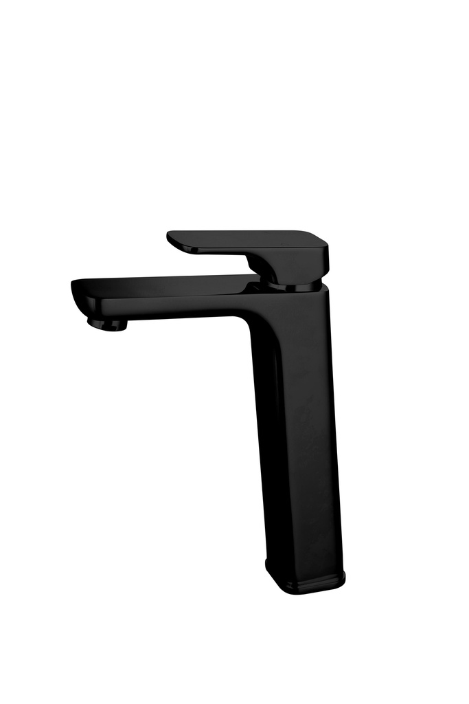 [55277] Kompakt Eckig Tower Matte Black Basin Mixer