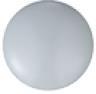 [50269] Light Grey Ceramic Cap For Pop-Up Waste