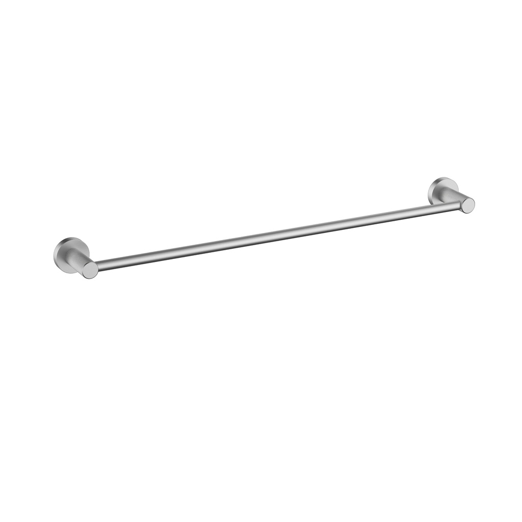 [44707] Linie Single Towel Rail 600mm Brushed Nickel
