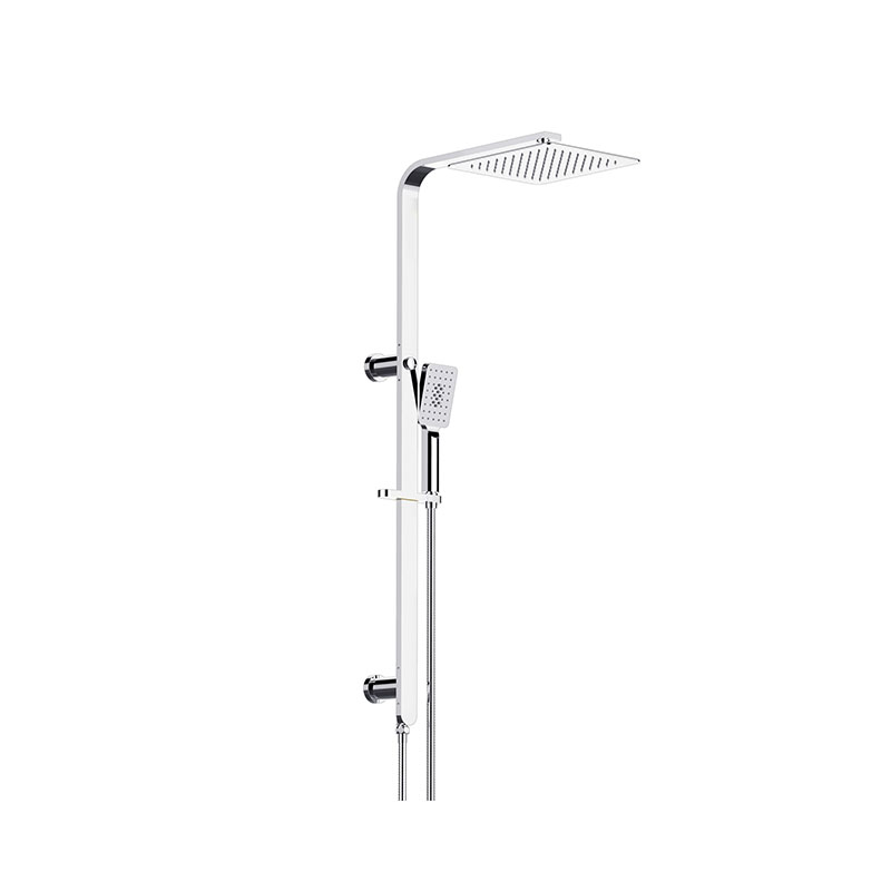 [55060] Luxus Chrome Sliding Railwith 3 Spray Function Hand Shower