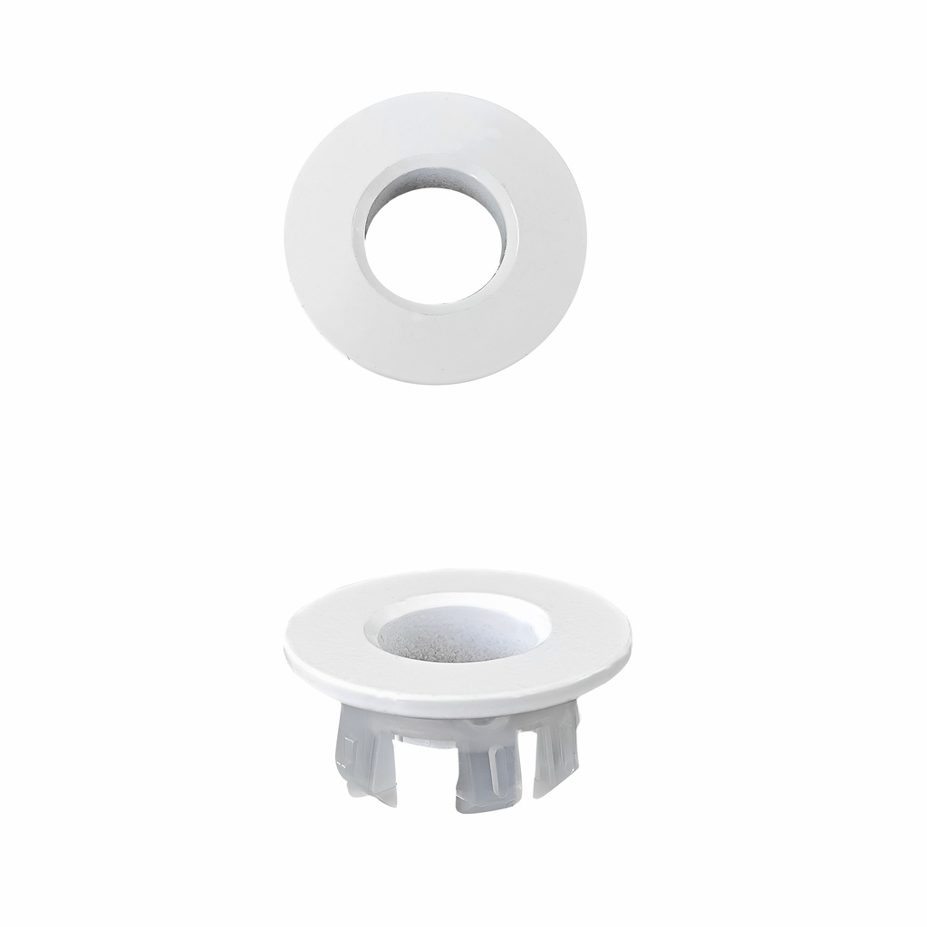 Matte White Overflow Ring