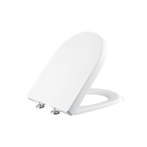 Matte White Toilet Seat Cover