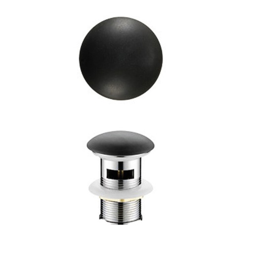 Matte black Ceramic Pop-Up with Overflow