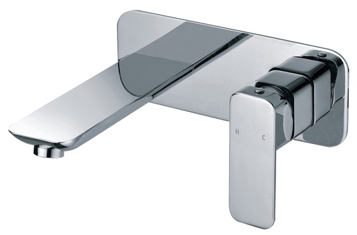 Nova Wall Basin Mixer Chrome Lead Free