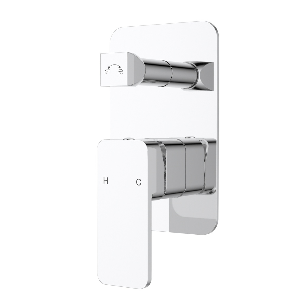 Nova Wall Mixer with Diverter(Chrome)