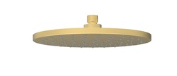 Otus Round Overhead Shower 200mm Brushed Gold