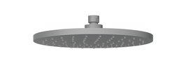 Otus Round Overhead Shower 200mm Gun Metal