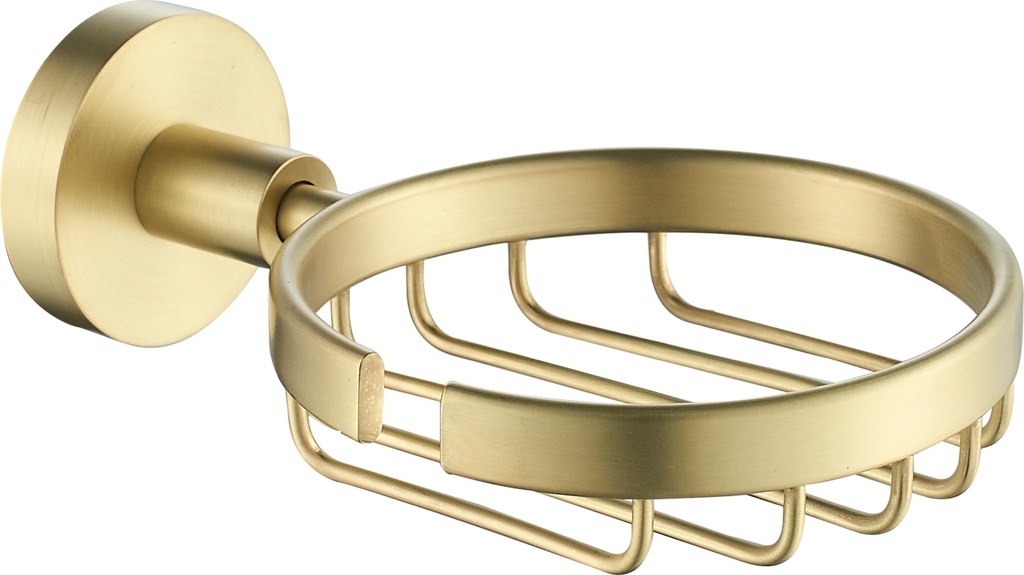 Otus Round Soap Dish(Brushed Gold)